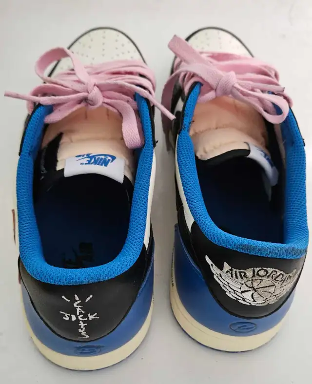 US 12, Air Jordan 1 Low Travis Scott Fragment (DM7866-140) | in Men's Shoes in City of Montréal - Image 6