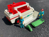 Fisher Price Adventure People Emergency Rescue Truck #303