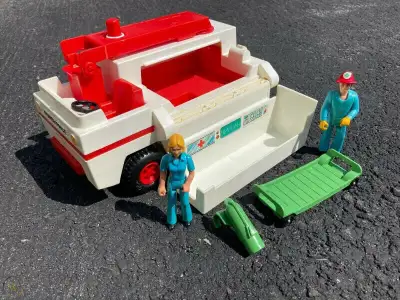 Fisher Price Adventure People Emergency Rescue Truck #303, View more