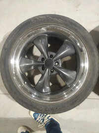 20x8.5" Bullet style rims