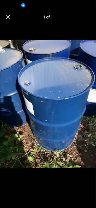 Steel barrels Ment for burn barrels Lids not removable If ad it still up it’s available Located in C...
