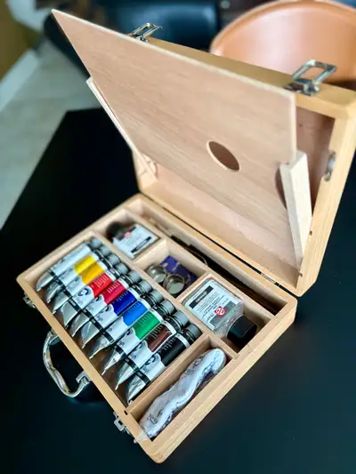 PRO ARTIST QUALITY OIL COLOURS SET VAN GOGH IMPORTED, View more