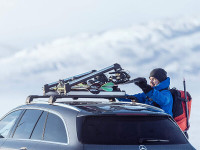 NEW Thule SnowPack L -Premium Aluminum 6 Ski or 4 Snowboard Rack