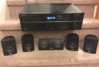 YAMAHA / CANTON multichannel home surround system