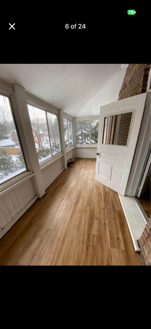 Beautifully renovated large 2 story unit part of an 1881 character home (3 units total). 10/10 downt...