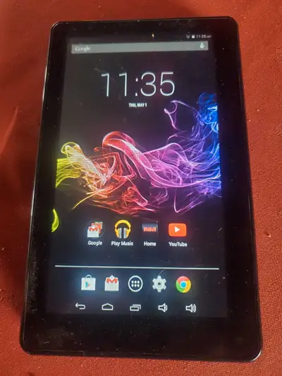 RCA 7" tablet for sale. Very good condition. Everything works as it should. Comes with made-shift ca...
