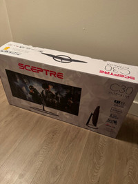 98%new Led Monitor Curved 30” Sceptre