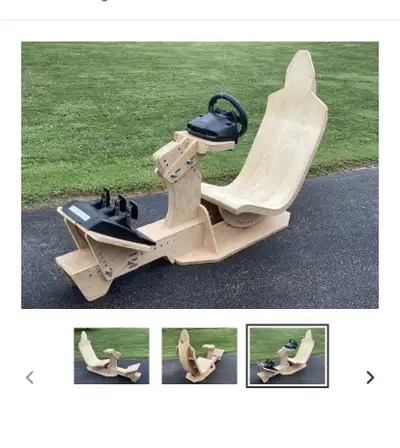 Gaming Chair Race kit RK1 sim racing cockpit, View more