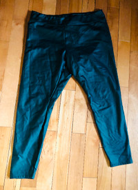 Faux leather leggings XL