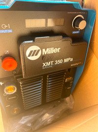 Miller XMT 350 Autoline and S-74 MPA wire feeder