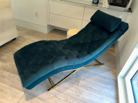 Beautiful Velvet Chaise for Sale!