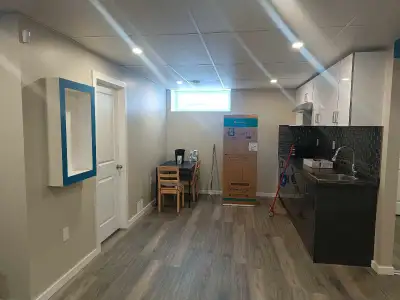 Fully Furnished 1 room Basement with Side Entrance