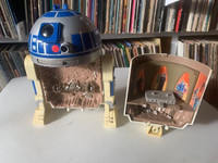 Star Wars Micro Machines R2-D2 Head Jabba's Palace Transforming