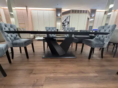 Floor Model Clearance – Mid-Century Extendable Dining Table, View more