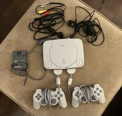 Playstation one (PS1), games and Memory Card, View more