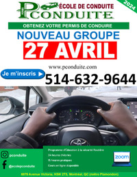 Ecole de conduite Montreal / Cours en ligne 5146329644