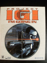 PC Game Software: Project IGI - "I'm Going In" (Excellent!)