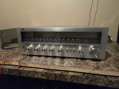 JVC R-S5 Stereo Receiver + cassette deck, View more