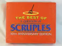 A Question of Scruples 1994 Board Game 10TH Anniversary Edition