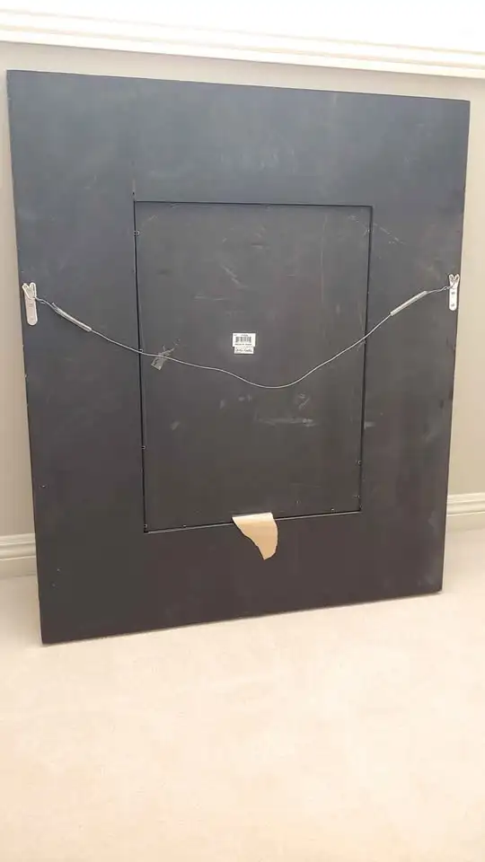 Beveled Mirror w attractive frame in Home Décor & Accents in Calgary - Image 5
