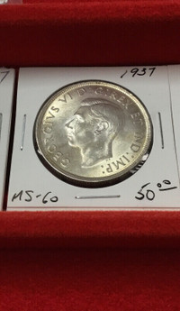 1937 Canadian georgivs          Vl coin