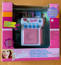 NewBarbie Fun Time Pretend Play Toy Electronic Digital Camcorder