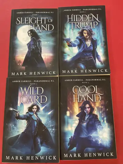 AMBER FARRELL PARANORMAL P.I. SERIES - BOOKS 1 to 8 - 115$ OBO, View more