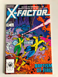 X-Factor #1 comic approx. 9.2 $35 OBO
