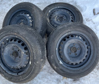 185/65r15 Hankook All Season tires in rims 5x114.3