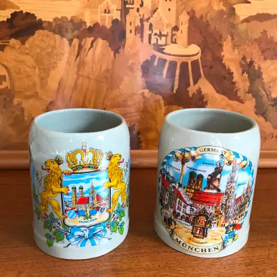 As New Authentic Munich Germany Beer Mugs $20 each, View more