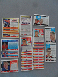1990-91 Score NHL cards.  Group 34. U pick 3 for $1.