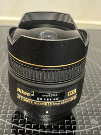 Nikon 10.5 f2.8 G ED fish eye 