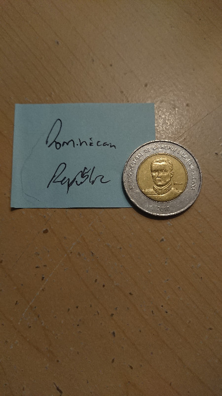 OBO  Dominican Republic 10 Pesos COIN in Arts & Collectibles in Thunder Bay - Image 2