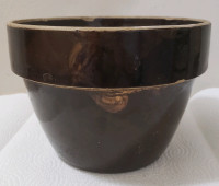 Antique Heavy Pottery Mixing Bowl