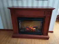 Dimplex Electric Fireplace with Mantle