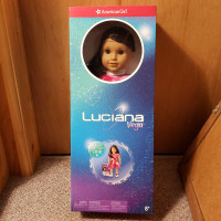 American Girl Brand New Retired Luciana Vega Doll and Book