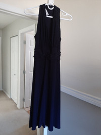 A&K DESIGNS Ladies Navy Blue dress