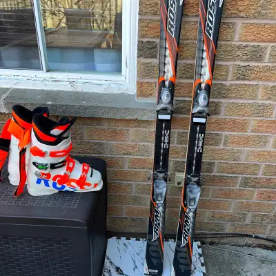 167 Rossignol ski with boots , View more