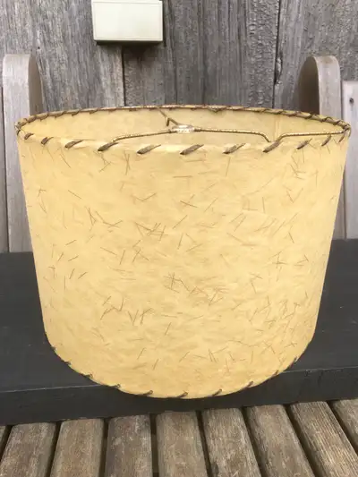 MCM Vintage Fibreglass Lamp Light Shade Retro Decor , View more