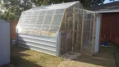 Wanted: free plastic panels for DIY greenhouse, View more