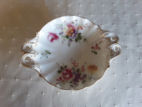 Bone China Footed Mint Dish - Posies - Royal Crown Derby