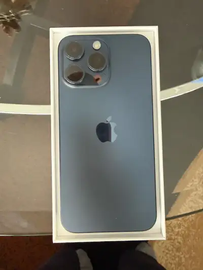 iPhone 15Pro Max, Blue Titanium, 256 GB, View more