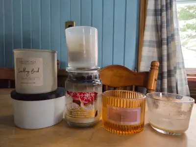 Candle butts (used candle jars), View more