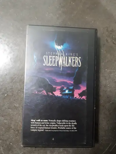 VHS Sleepwalkers 1992  Horror/Adaptation, View more