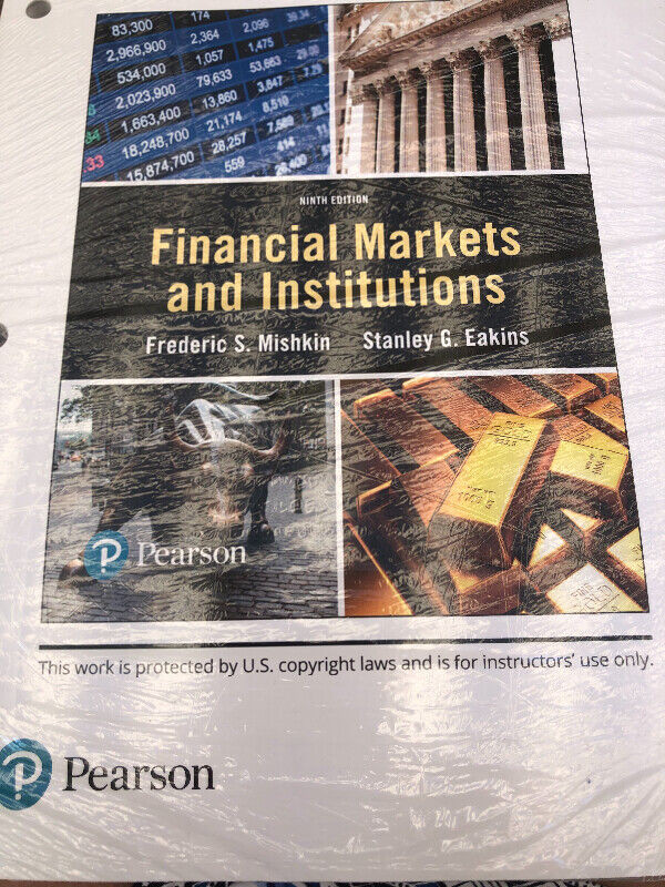 Financial Markets and Institutions instructors review in Textbooks in Oakville / Halton Region - Image 2