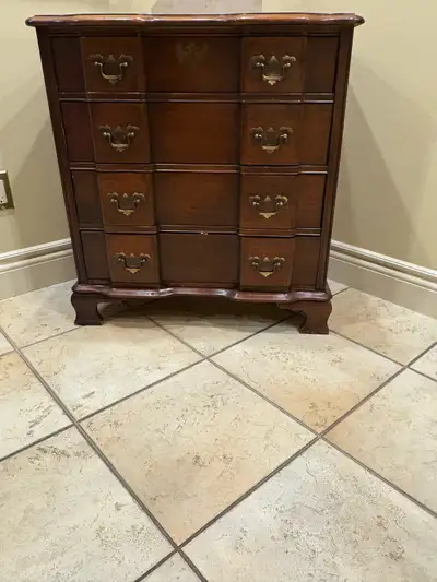 beautiful mahogany chest of drawers, View more