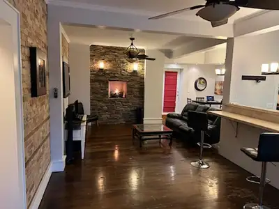 This apartment comes fully furnished including a personal washer and dryer, back porch, outdoor spac...