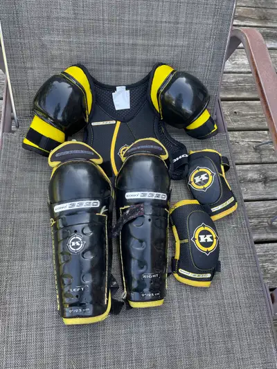 Child’s hockey equipment, View more