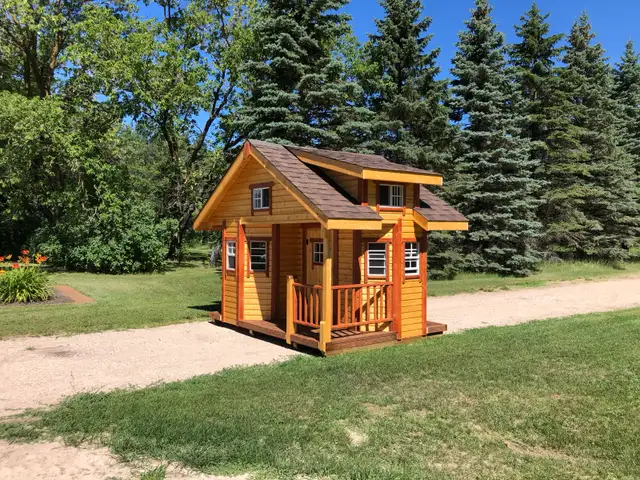 Playhouse  Childrensplayhouse  Cabin in Toys & Games in Winnipeg - Image 4