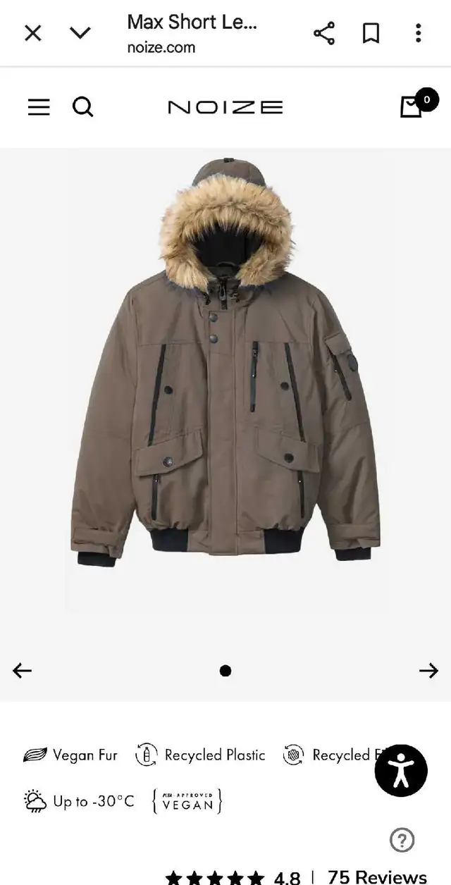 NOIZE men's new winter coat64141847515650124